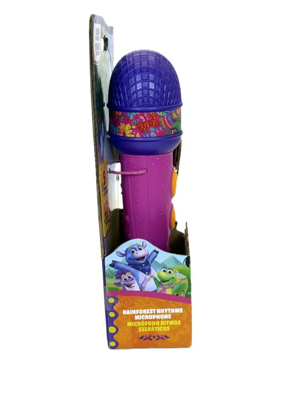 Nickelodeon Dora Rainforest Rhythms Microphone 5 Songs 15+ Sounds New
